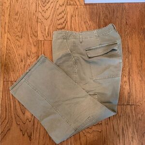 Mango Women's Khaki Trousers